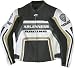 ARLEN NESS LJ-5083-AN Lederjacke, schwarz/gold/weiss Gr.52
