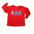 Mis Tee V-Us - Boys Long Sleeve Tee, Red
