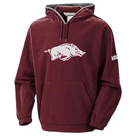 Columbia Arkansas Razorbacks Mens First Down Hoodie by Columbia Sportswear