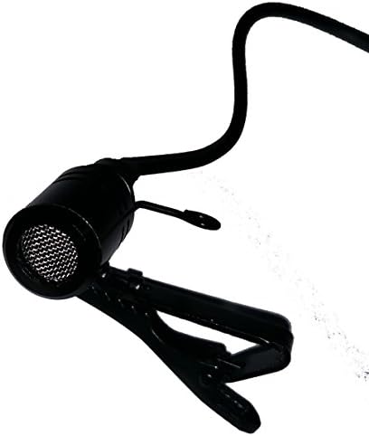 Lapel Lavaliere microphone for computer, phone, tablet, camera