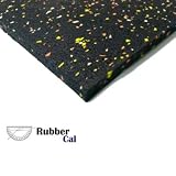 3/8 inch Elephant Bark Rubber Floor Mats - 4 feet wide rolls - Candy Corn color floor mat