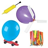 Balloon Powered Vehicle Set