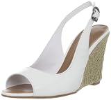 Apepazza Women's Tracy Wedge Sandal,White Vernice Patent,37 EU/7 M US