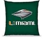 Biederlack NCAA Miami Toss Pillow