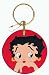 Betty Boop Round Plastisol Key Chain