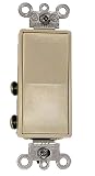 Leviton 111-05604-2IS 15A 4-Way Decora Switch with Ground Ivory