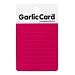 Garlic Card - Purees Garlic Quickly & Easily - Pink