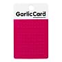 Garlic Card - Purees Garlic Quickly & Easily - Pink