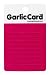 Kitchen & Housewares : Garlic Card - Purees Garlic Quickly & Easily - Pink