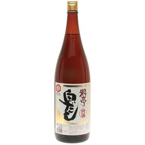七福醸造 特選料亭白だし 1.8L