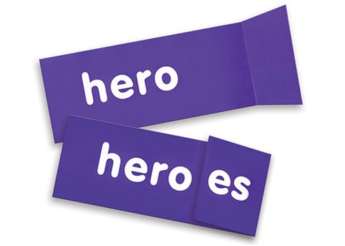 Childrens Toyshop  Toys : Learning Resources Fold Up Flashcards, Plurals