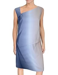 Sheath Sleeveless Asymmetric Cotton/Elastane General Print Jumpsuit 