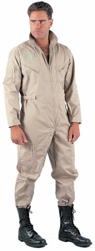 Khaki US Air Force Flight Suit 7508 Size M