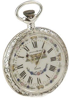 Pocket Watch - Jacques du Manoir Brass Case Farmer's Watch