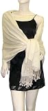 Pashmina/Silk Shawl Beige