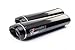 Two Brothers Racing (005-2290405DV-S) Silver Series Dual Merge Collector M-2 Carbon Fiber Canister Slip-On Exhaust System