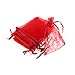 Adorox Kraft Boxes Cardboard Gift Box with Lids for Wedding Birthday Holiday Baby Shower Favor (RED, 3