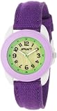Sprout Unisex ST1011LVIVPR Eco-Friendly Corn Resin and Purple Organic Cotton Strap Watch