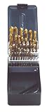 Yukon Tool YT29TD 29 Piece 1/16-Inch to 1/2-Inch Titanium Coated Twist Drill Bit Assortment in Metal Index