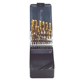 Yukon Tool YT29TD 29 Piece 1 16-Inch to 1 2-Inch Titanium Coated Twist Drill Bit... by Timber Ridge Trading