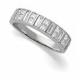 14K White Gold Diamond Anniversary Band - 0.87 Ct.