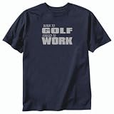 T-Shirt Navy Blue  Born Golf  Sports
