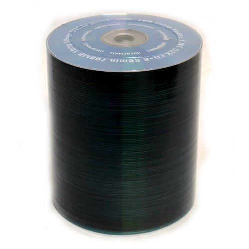 Overprinted 100 Taiyo Yuden/JVC 52X CDR (CD-R) 80min 700MB Grade A Overprints