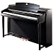 YAMAHA 黒鏡面艶出し仕上げ CLP-280PE: <b>高い音楽性が魅力のCLPシリーズを代表するモデル</b><br> <br> <b>フルコンサートグランドピアノの音をデジタルで録音(4レベルAWMダイナミック・ステレオ・サンプリング)</b><br> CLP-280はAWM(advanced wave ...