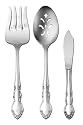 Oneida Dover 3-Piece Serving Set