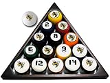 Georgia Tech Yellow Jackets Officially Licensed Billiard Pool Ball Set