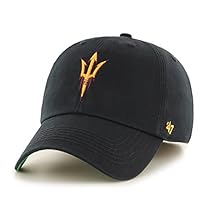NCAA Arizona State Sun Devils '47 Brand New Franchise Fitted Hat, Black, Small
