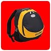 ≪１コイン価格≫4号用 サッカーボールバッグ 黄