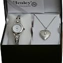 Henley - H1322.01 - Montre Femme - Quartz Analogique - Bracelet Acier Inoxydable Argent