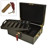 Mahogany 500 Poker Chip Case