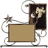 Burnes of Boston PS117364 Stars Wire 2 Opening Picture Frame, Venetian Copper