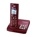 Panasonic KX-TG8220GR Schnurloses Telefon (mit Anrufbeantworter) rot
