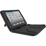 rooCASE Executive Portfolio Leather Case for New iPad & iPad 2 (Black)