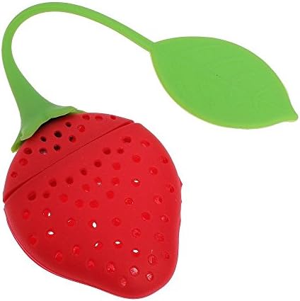 Strawberry Silicone Tea Infuser Strainer Suitable for Use in Teapot,Teacup and More