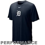 Nike Detroit Tigers Navy Blue Team Issue Legend Logo Performance T-shirt (X-Large)