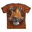 The Mountain Tiger Face Mens T-shirt Tee