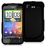 HTC ADR6350/INCREDIBLE 2 BRAND PREMIUM PROTECTOR CASE - RUBBER BLACK