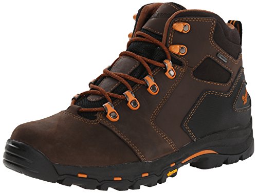 Danner Men's Vicious 4.5-Inch Work Boot,Brown/Orange,12 EE US