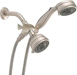Delta 75713SN Universal Showering Components, 7 Setting Handshower/Showerhead Combo, Satin Nickel