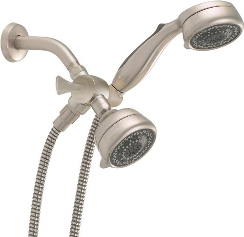 Delta 75713SN Universal Showering Components, 7 Setting Handshower/Showerhead Combo, Satin Nickel