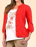 3/4 sleeve button front maternity cardigan