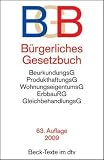 Bürgerliches Gesetzbuch BGB