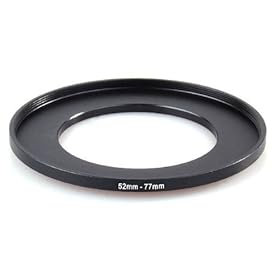 52mm to 77mm Step Up Filter Ring Stepping Adapter 52-77