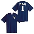 Yankees Majestic Men's Team Number 1 Dad Tee