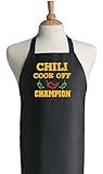 Chili Cook Off Champion Black Apron For Winning Prize