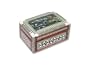 Small Handcrafted Mother of Pearl Inlaid Rectangular Wooden Egyptian Jewelry Box